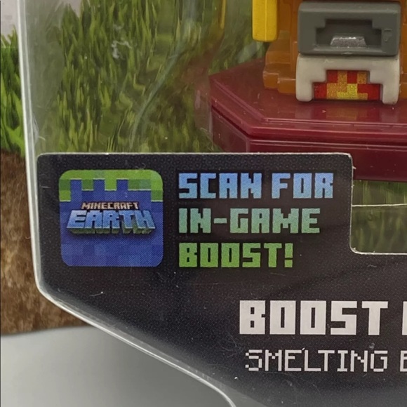Minecraft Earth Boost Mini Figure Toy Smelting Blaze Mojang - Picture 6 of 7